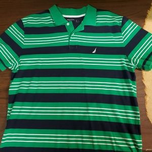 Men's nautica polo style short sleeve